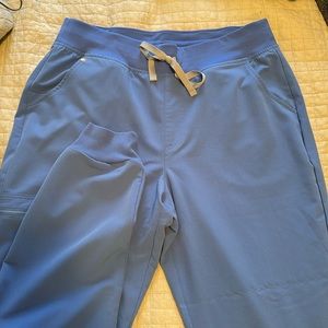 FIGS CEIL BLUE High-Rise Jogger Scrub